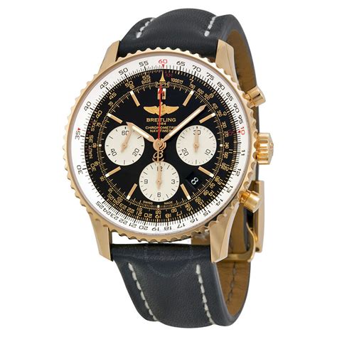 breitling navitimer black dial leather|breitling navitimer buying guide.